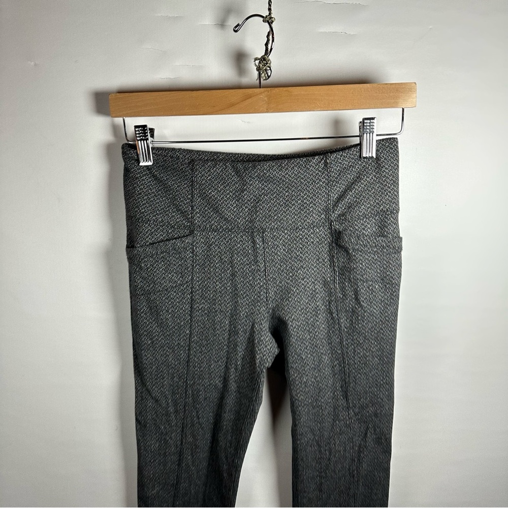 Athleta Gray Patterned Leggings - image 2